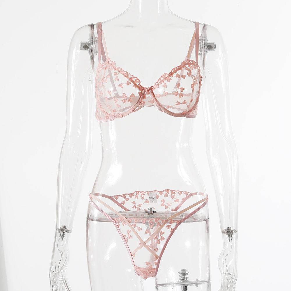 Lingerie en dentelle crochetée avec nœud - Style & confort