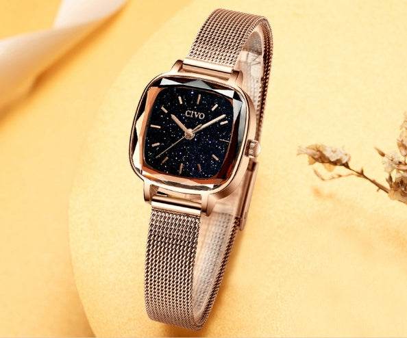 Montre femme au tempérament carré - Style & confort