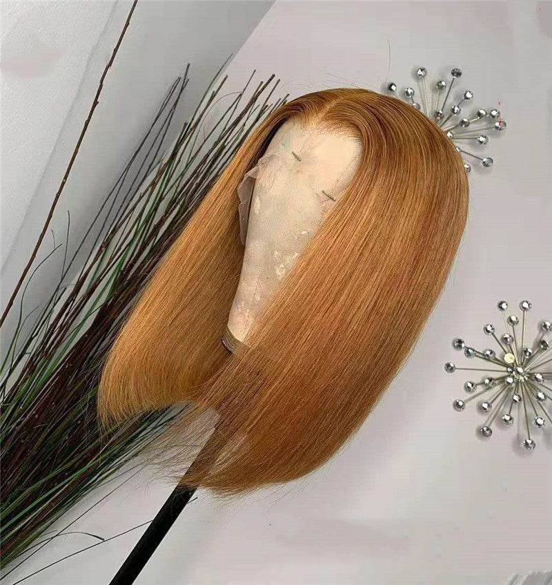 Lace Forehead Wig, Human Hair Wig - Style & confort