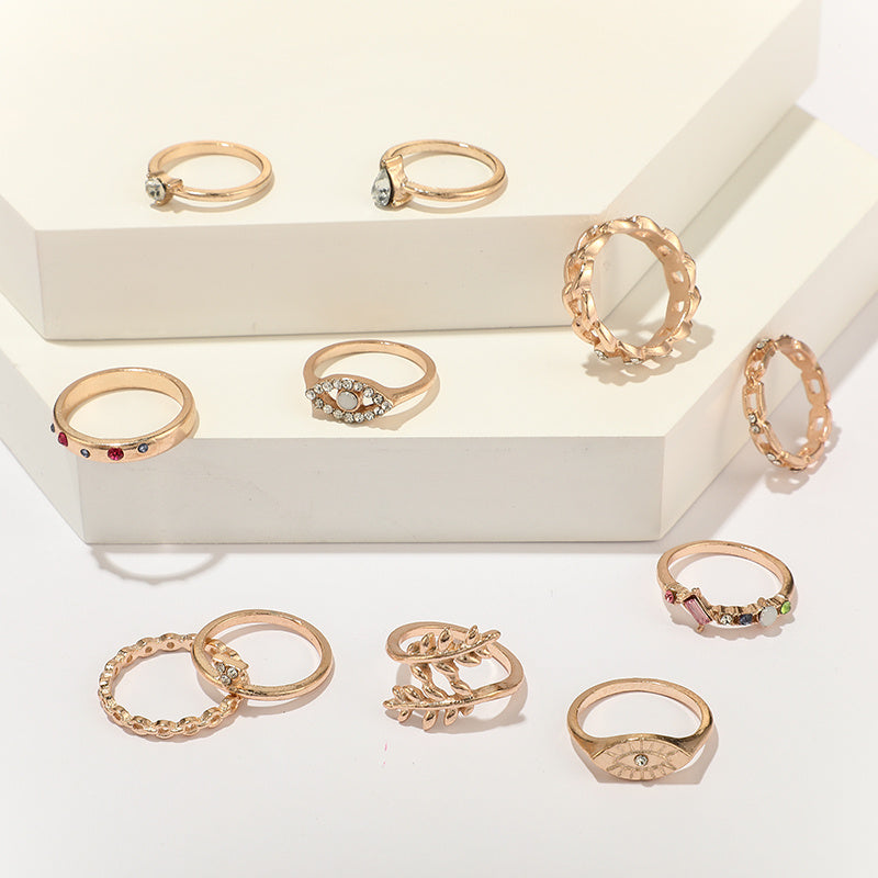 Bague 11 pièces