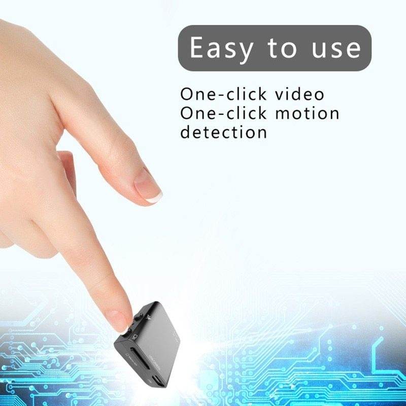Mini Caméscope Full HD 1080P XD IR-CUT infrarouge - Style & confort