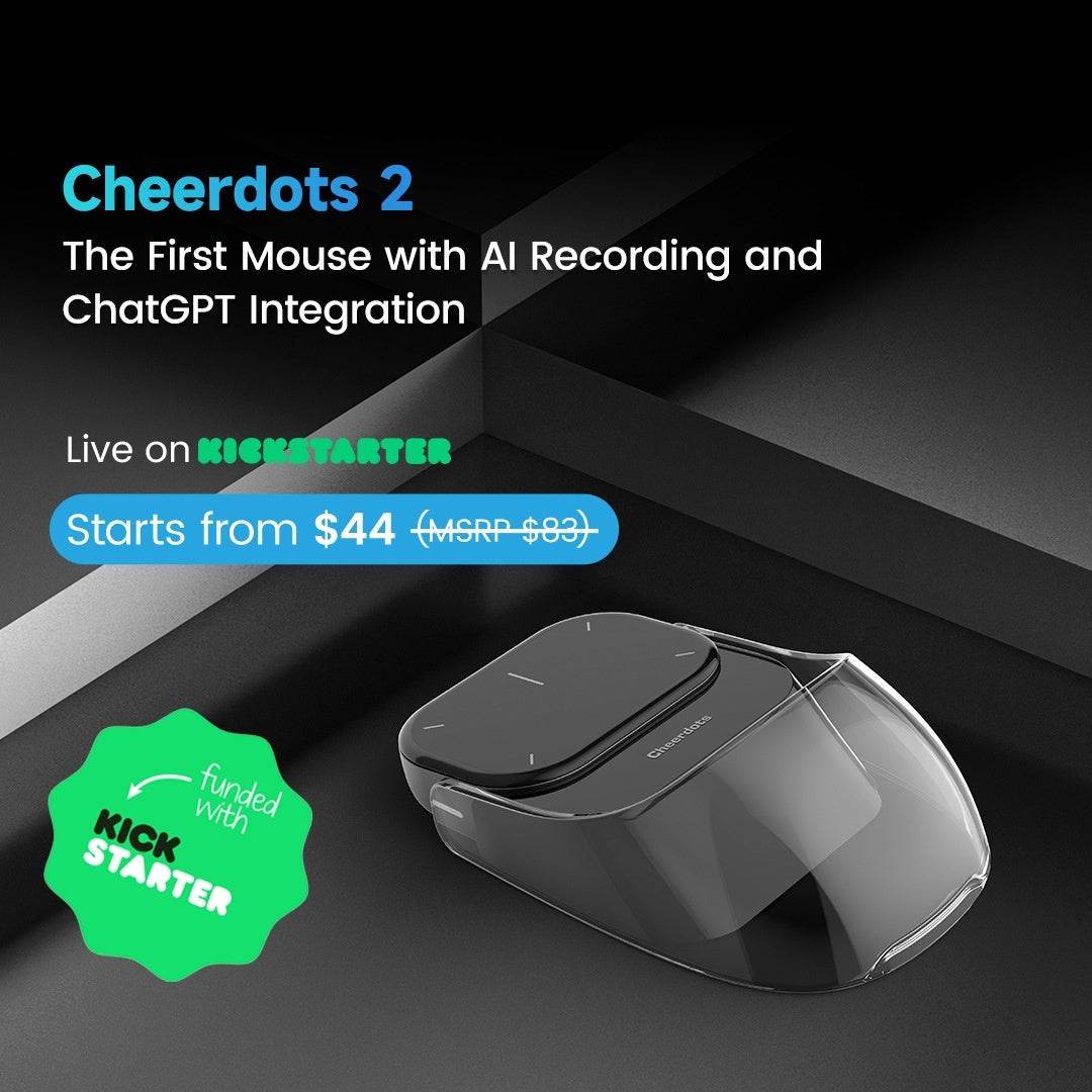 Souris Smart Split Air Mouse avec chargement sans fil - Style & confort