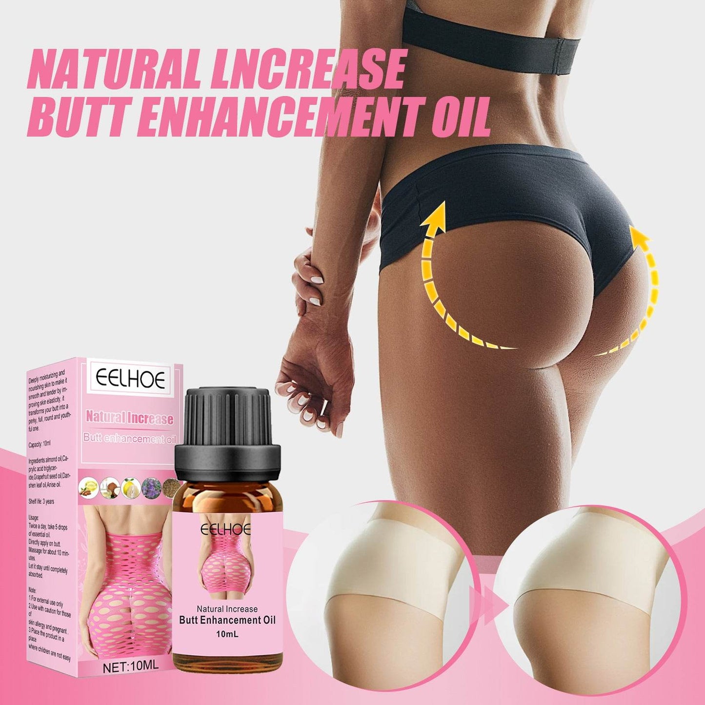 Huile essentielle pour modeler et entretenir le corps - Style & confort