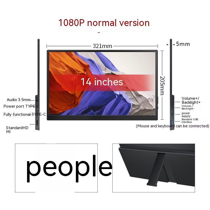 Écran tactile portable - Style & confort