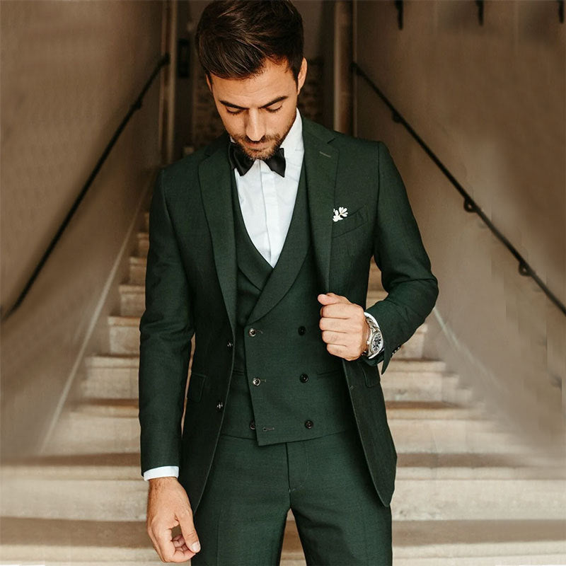 Men's slim-fit suit jacket