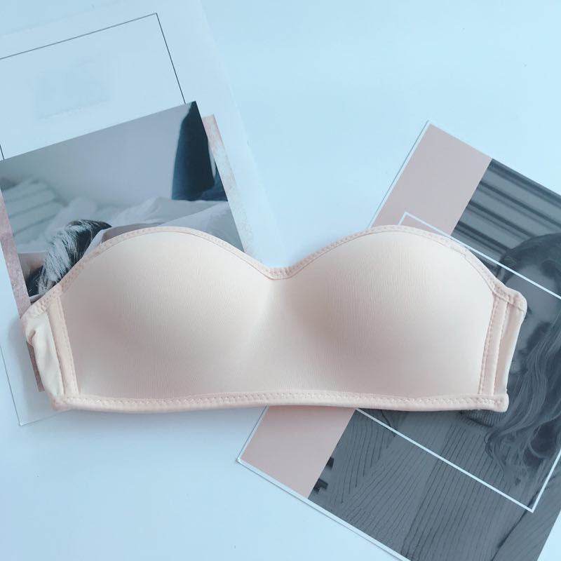 Soutien-gorge de lingerie froncé antidérapant - Style & confort
