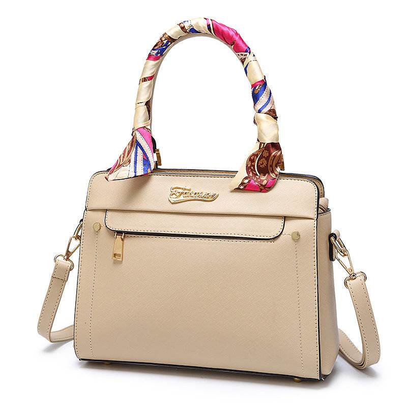 Sac Kelly à motif croisé à bandoulière portable - Style & confort