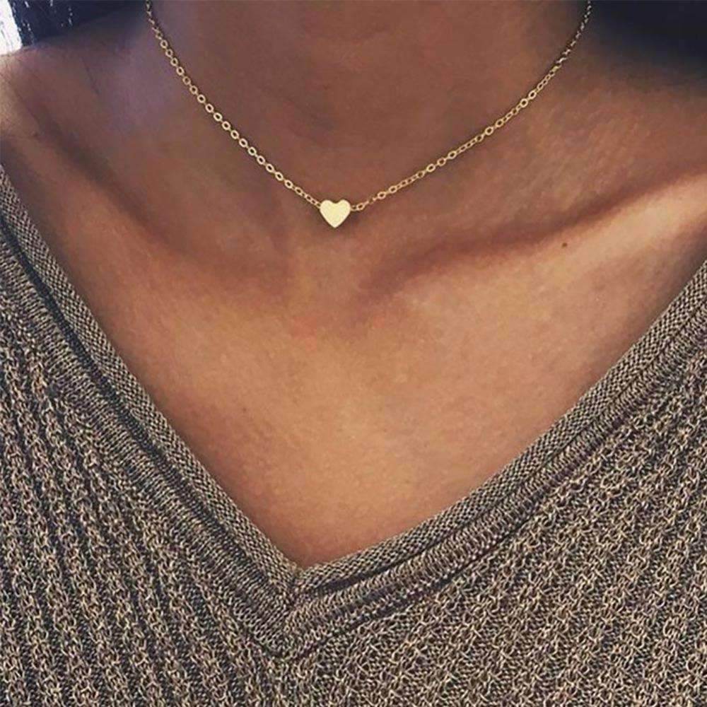 Collier ras du cou Cœur - Style & confort
