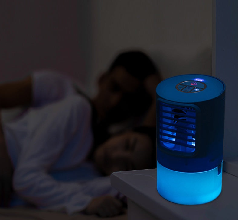 Ventilateur de climatiseur de bureau humidificateur