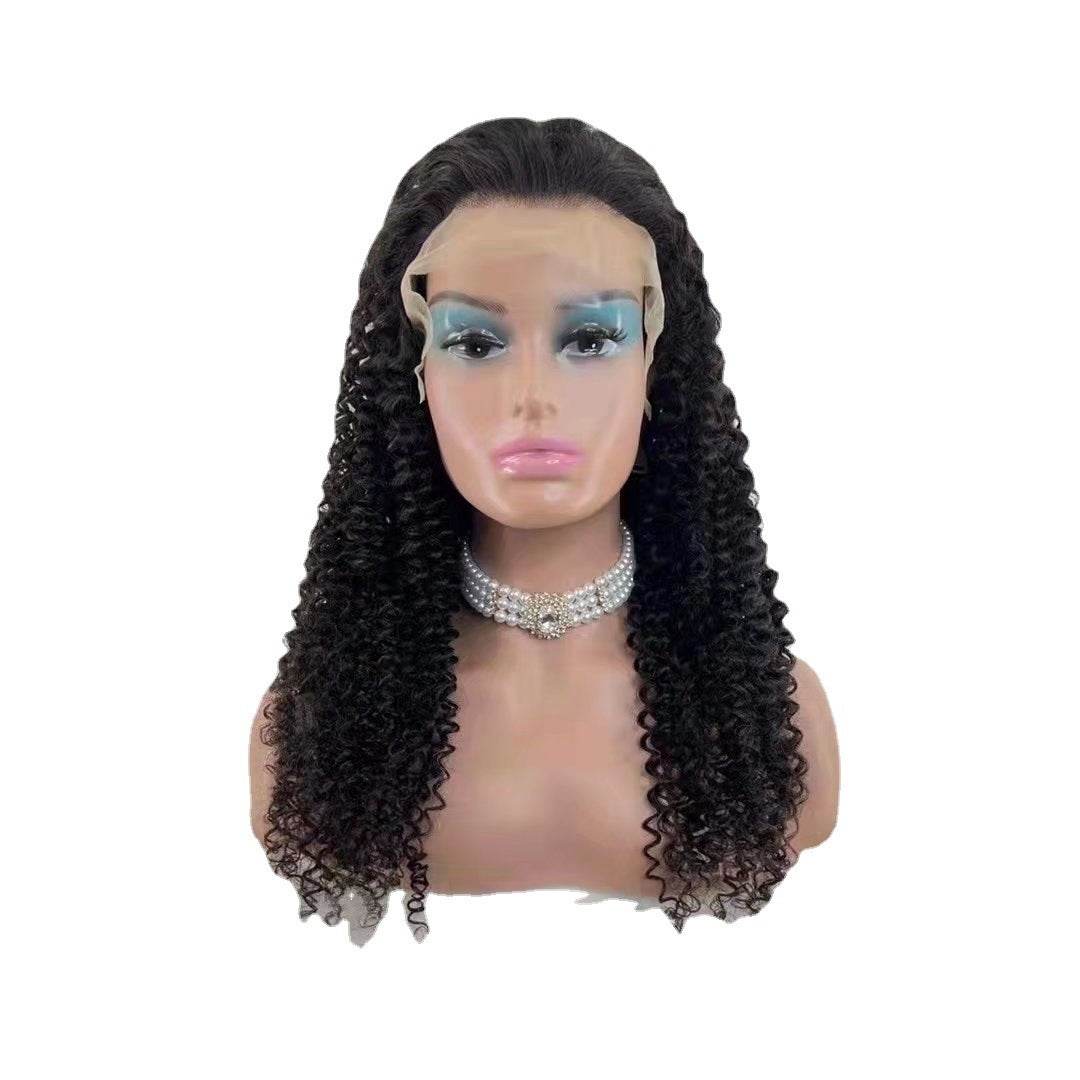 Perruques cheveux humains Jerry Curly, Lace Front - Style & confort