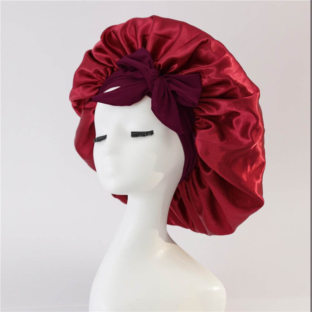 Bonnet en soie noeud - Style & confort