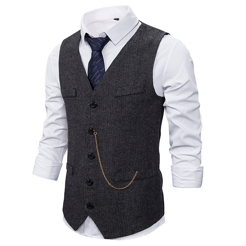 Gilet de costume pour homme