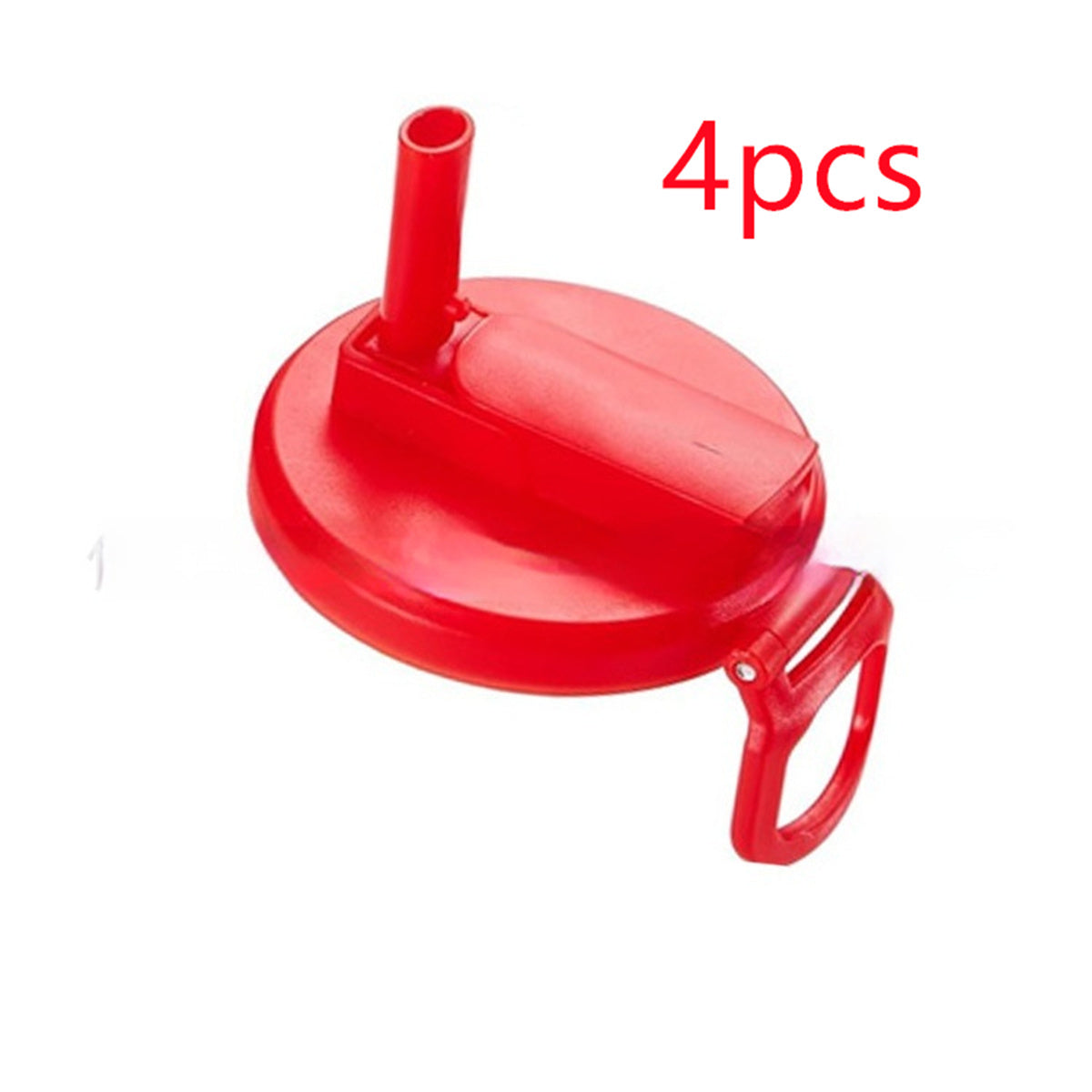 Drink lid with straw, compatible with cans