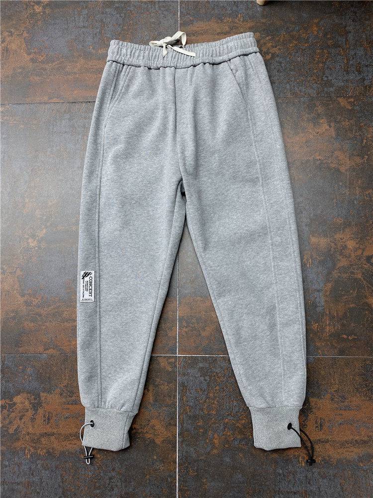 Pantalon décontracté ajusté à nouer à la cheville