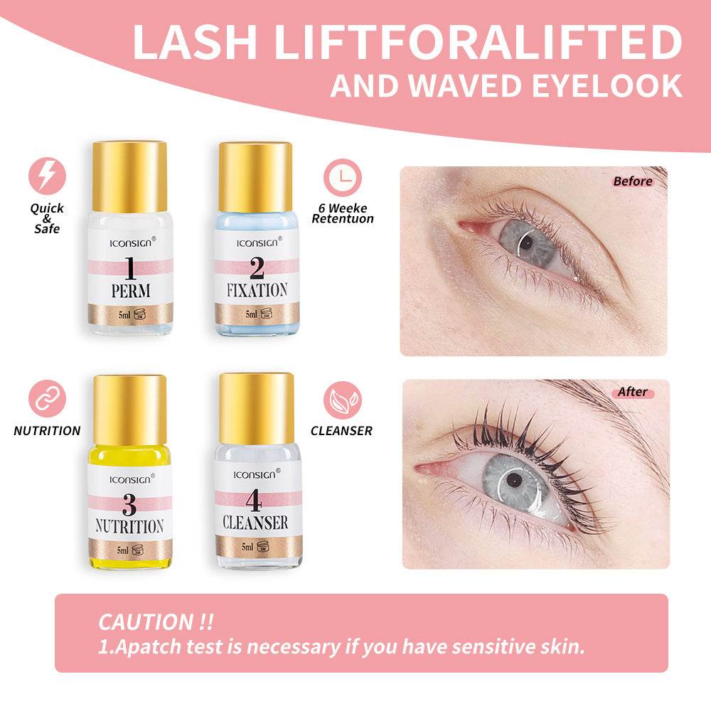 Kit de teinture pour cils et sourcils ICONSIGN - Style & confort