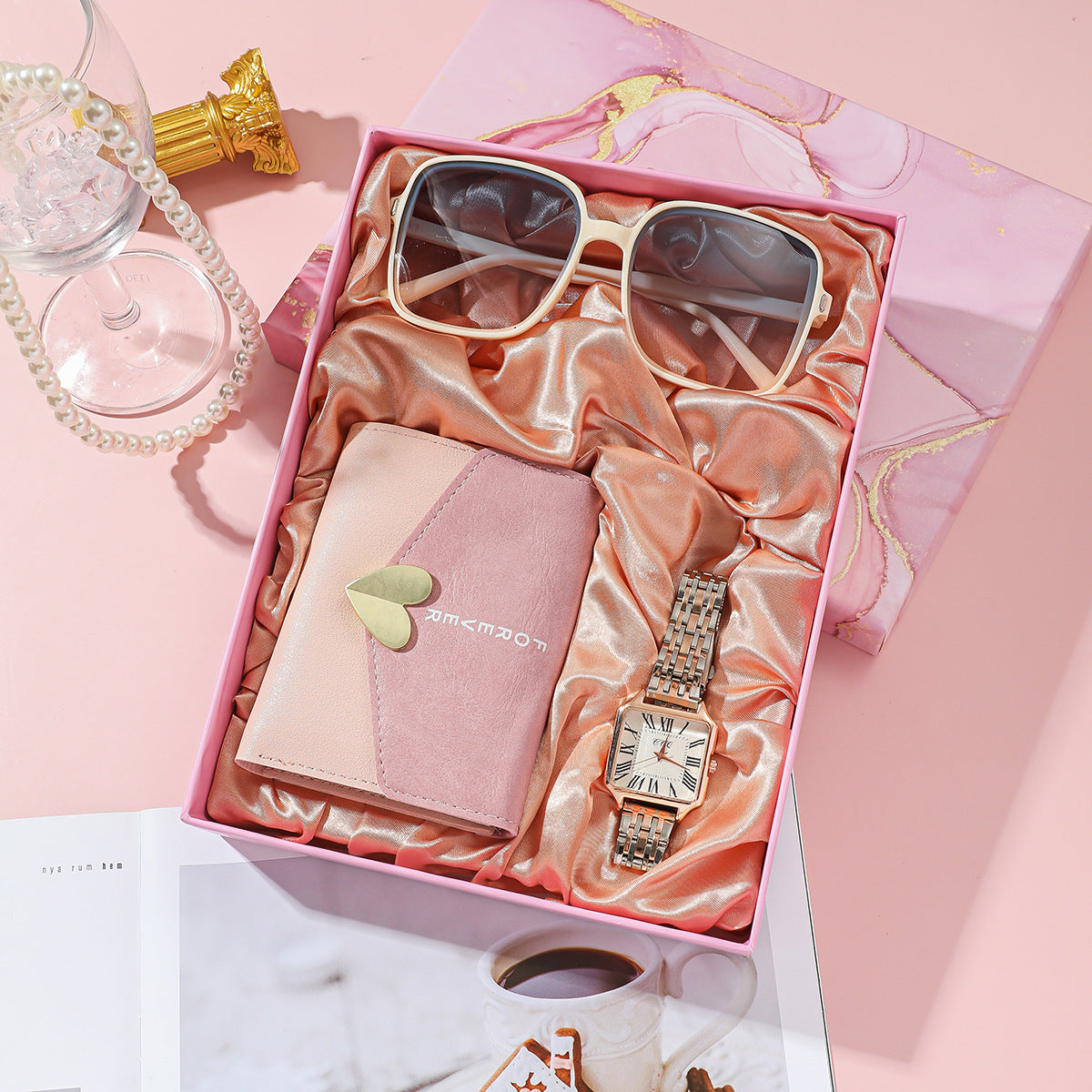 Coffret cadeau d'affaires avec montres pour femmes