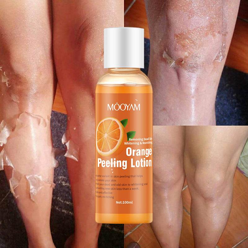 Lotion exfoliante douce à l'écorce d'orange - Style & confort