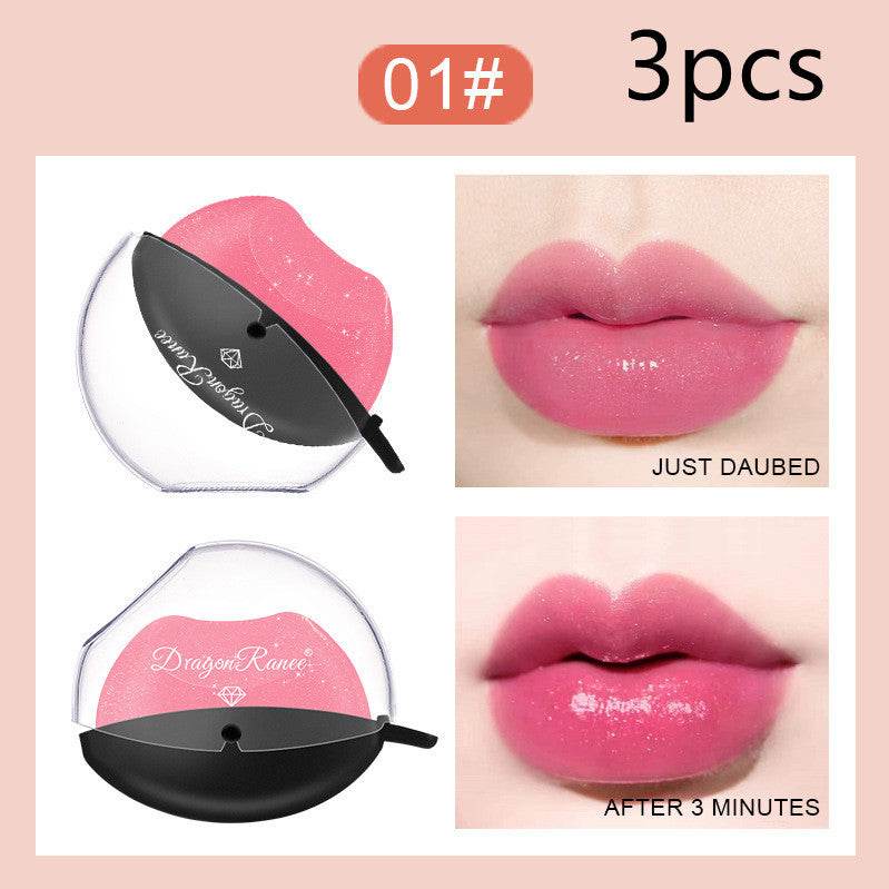 Le rouge à lèvres pailleté nacré Lazy Lips - Style & confort