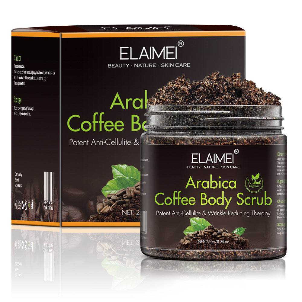 Gommage exfoliant et nettoyant au café - Style & confort