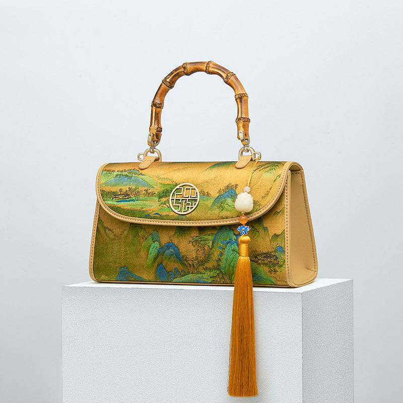 Sac à main en soie pour femme - Style & confort
