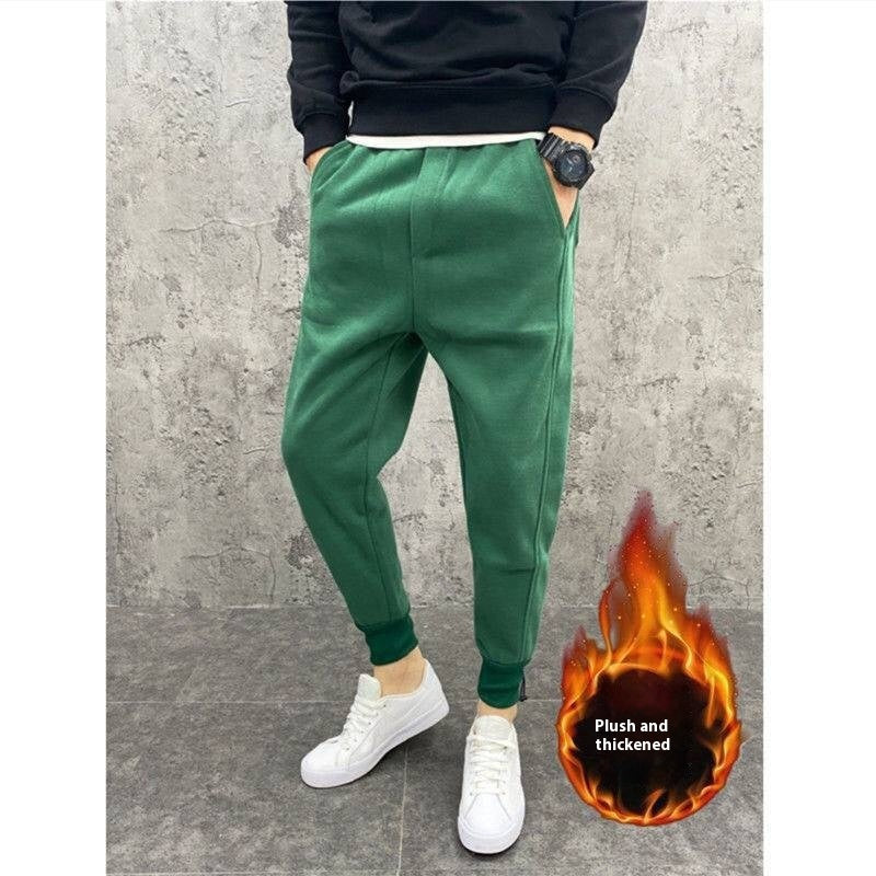 Pantalon décontracté ajusté à nouer à la cheville