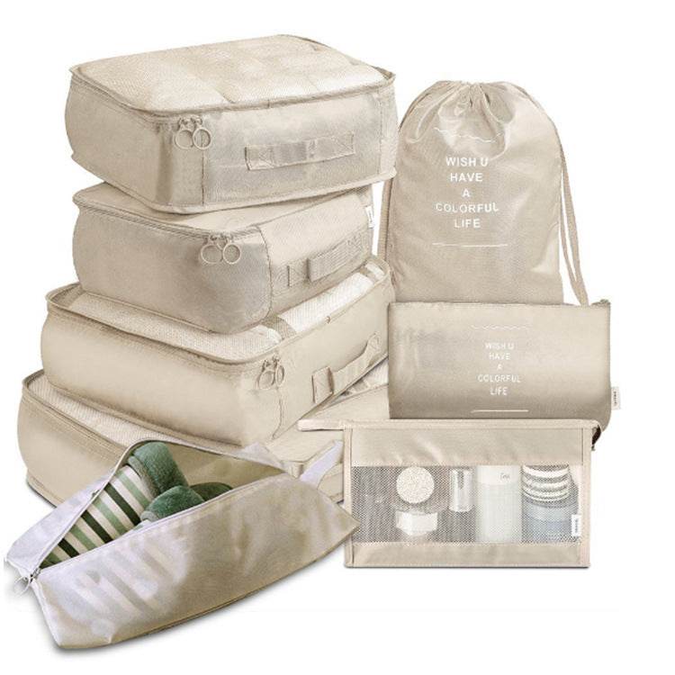 Sac de rangement Valise de voyage 8pcs - Style & confort