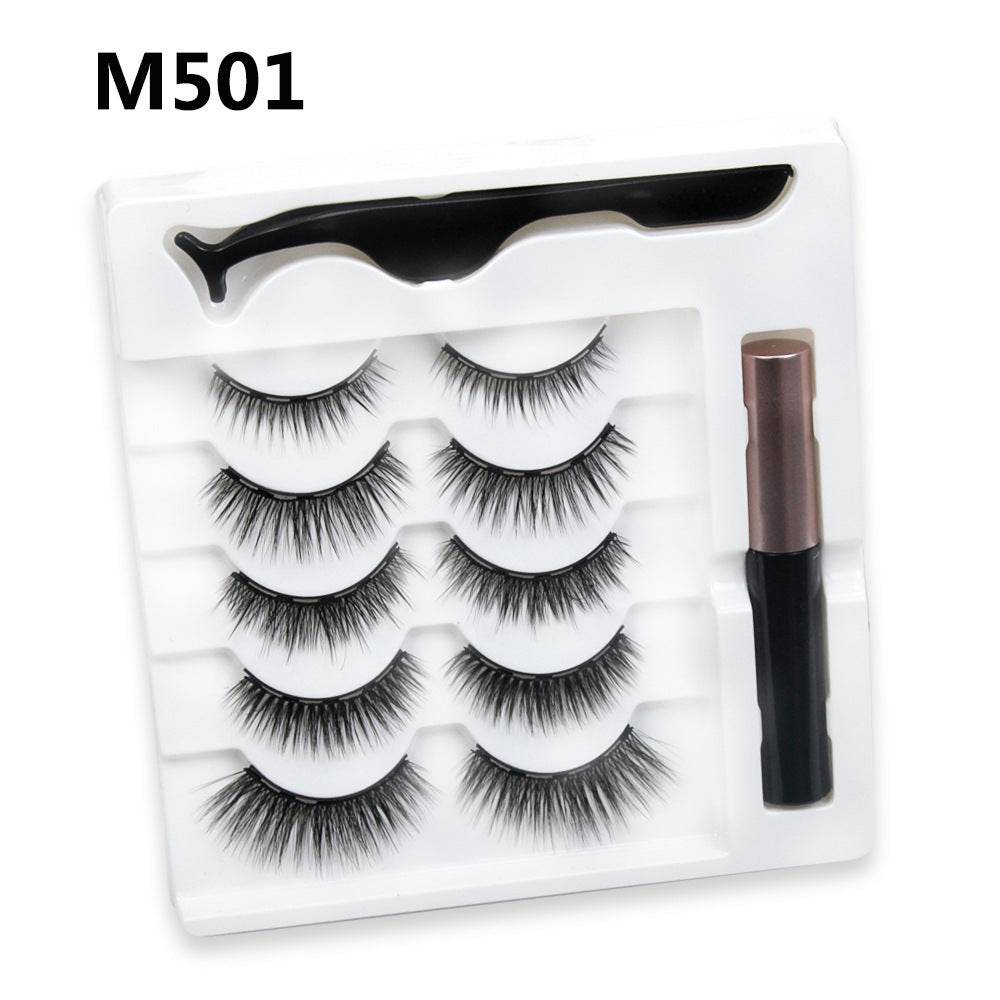 Faux cils magnétiques (5paires) - Style & confort
