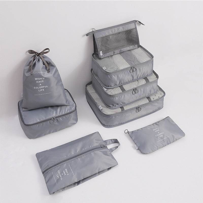 Sac de rangement Valise de voyage 8pcs - Style & confort