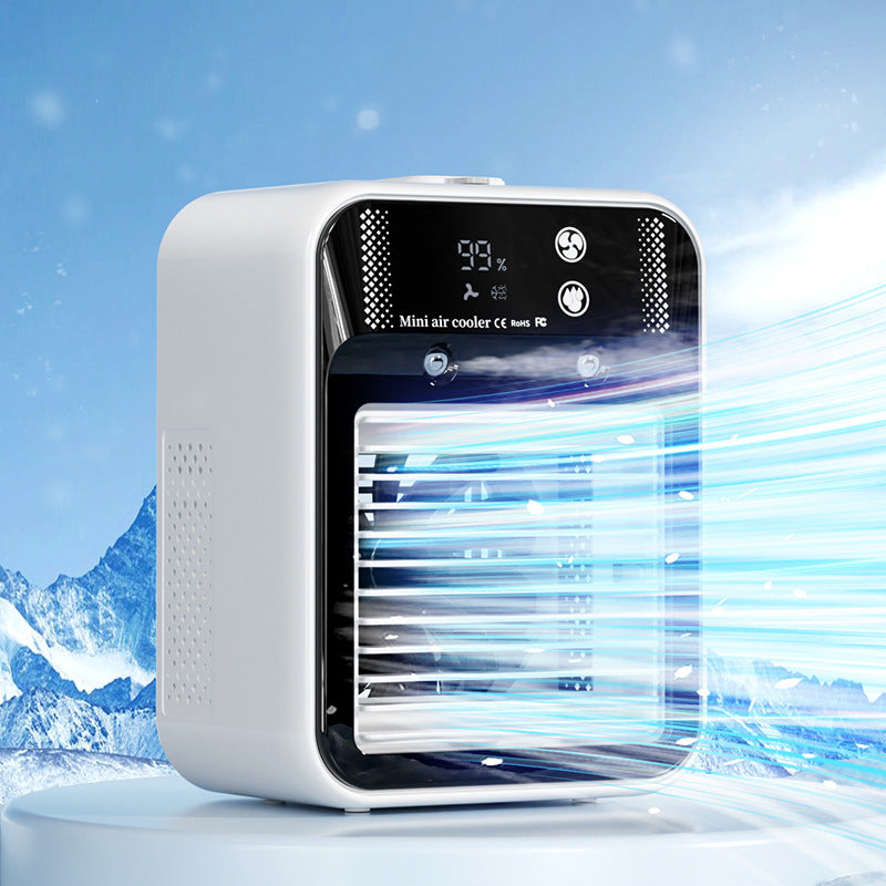 Tragbare Klimaanlage, Luftkühler, Ventilator, Wasserkühlung, Klimaanlage für Zimmer, Büro, Auto