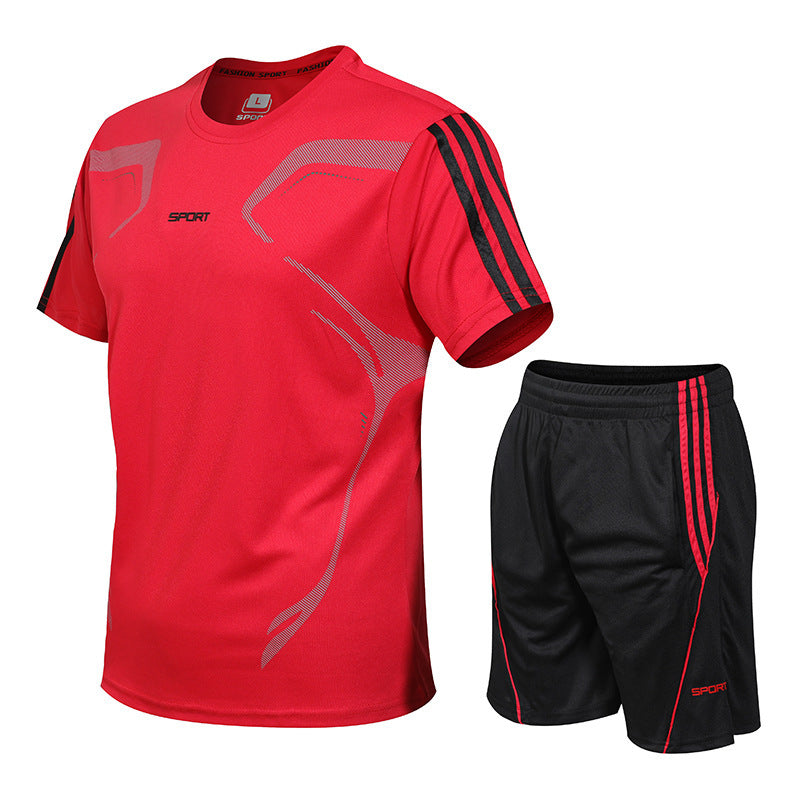 Zweiteiliges Freizeit-Sportanzug-Set für Herren