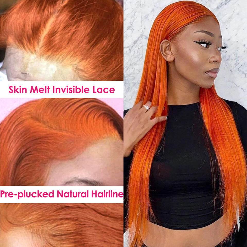 Perruque Lace Front Wig 13x4 en cheveux humains - Style & confort