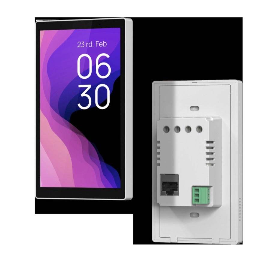 Écran de console centrale Graffiti Smart Home Version vocale - Style & confort