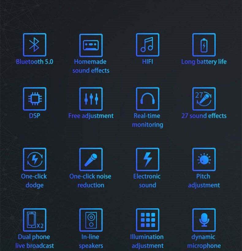 Ensemble de cartes son en direct version anglaise - Style & confort