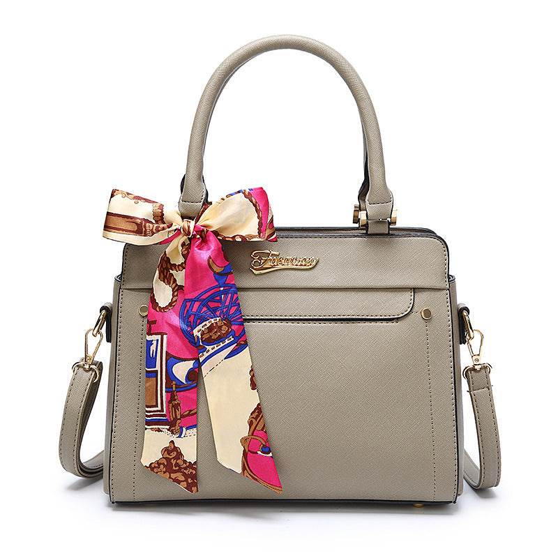 Sac Kelly à motif croisé à bandoulière portable - Style & confort