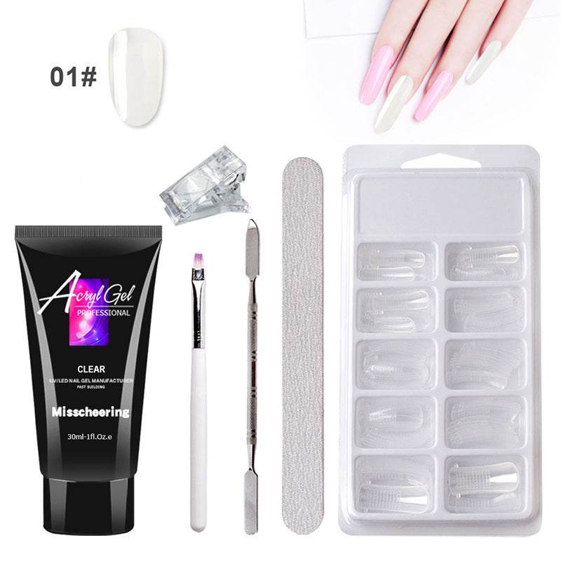 Extension d'ongles en gel indolore - Style & confort