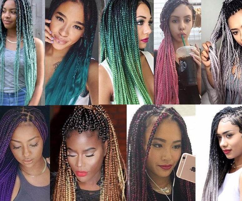 Mèches extensions tresses - Style & confort