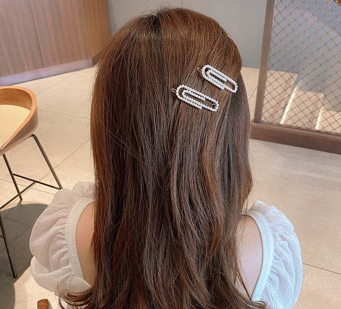 Ensemble de pinces à cheveux en perles - Style & confort