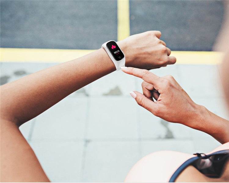 Bracelet intelligent à écran tactile complet N8 HD - Style & confort