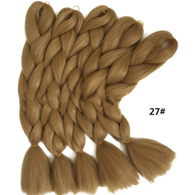 Extension de cheveux tressés - Style & confort