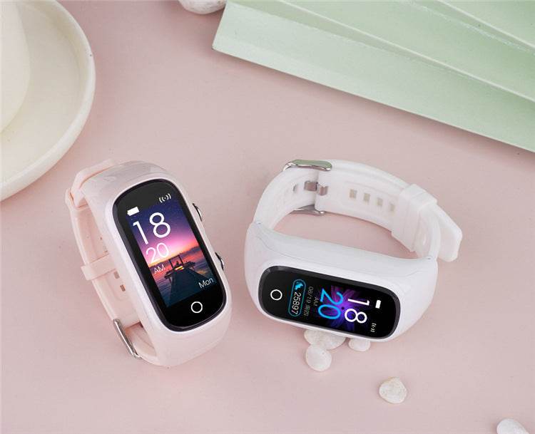 Bracelet intelligent à écran tactile complet N8 HD - Style & confort