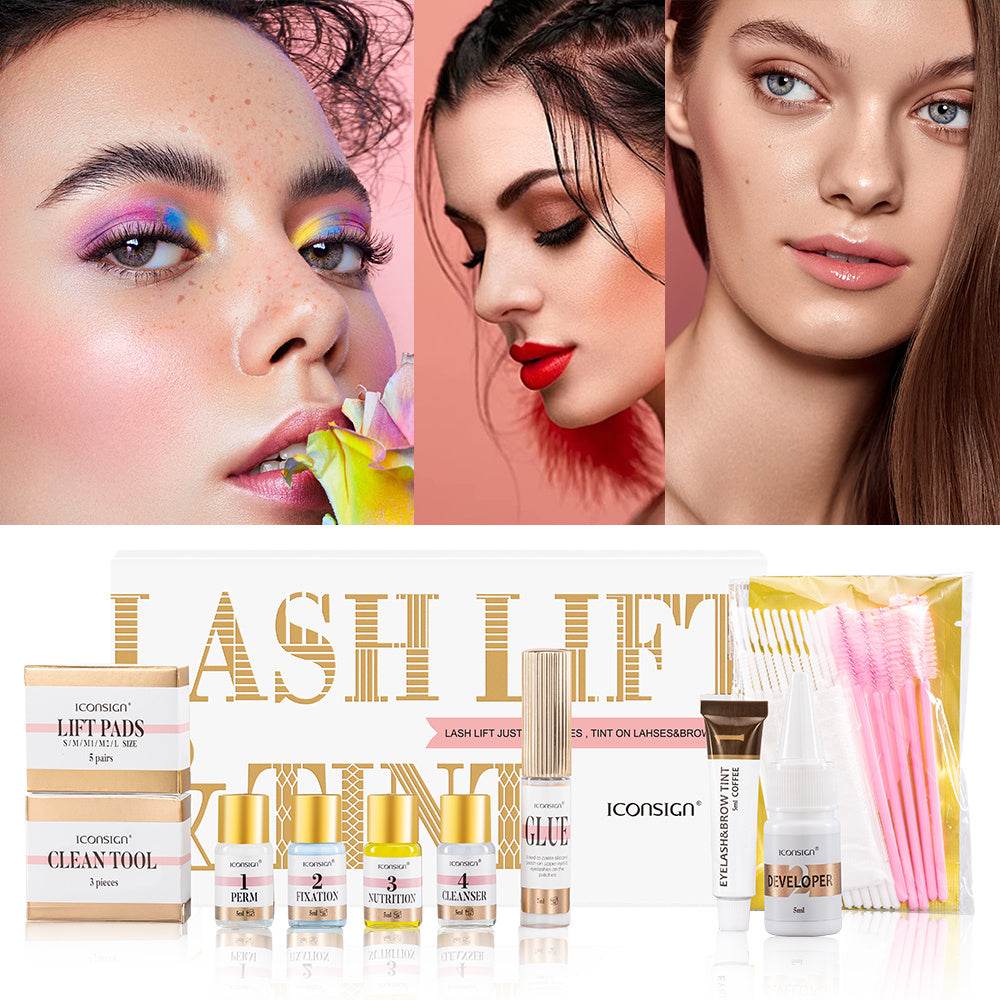 Kit de teinture pour cils et sourcils ICONSIGN - Style & confort