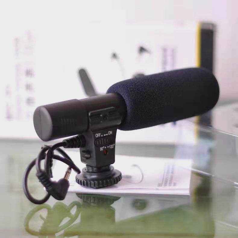 Microphone pour photographie d'appareil photo - Style & confort