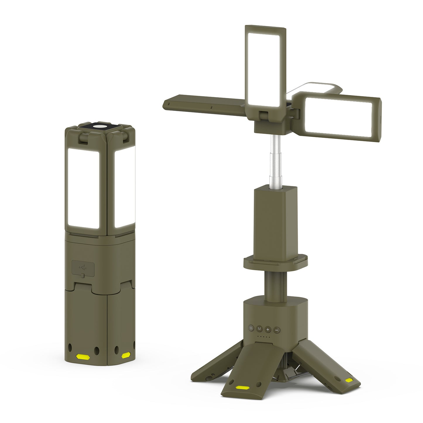 Lanterne de camping d'extérieur pliable à batterie ultra longue durée