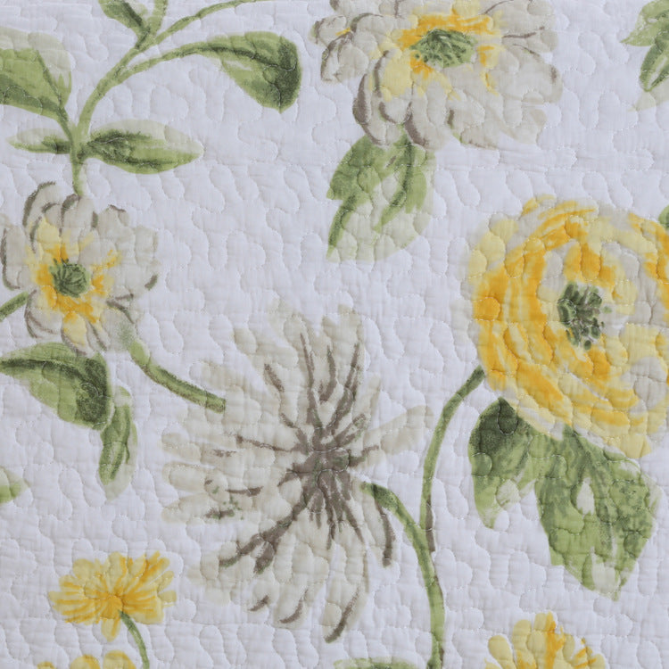 Ensemble de couverture de lit trois pièces fait main