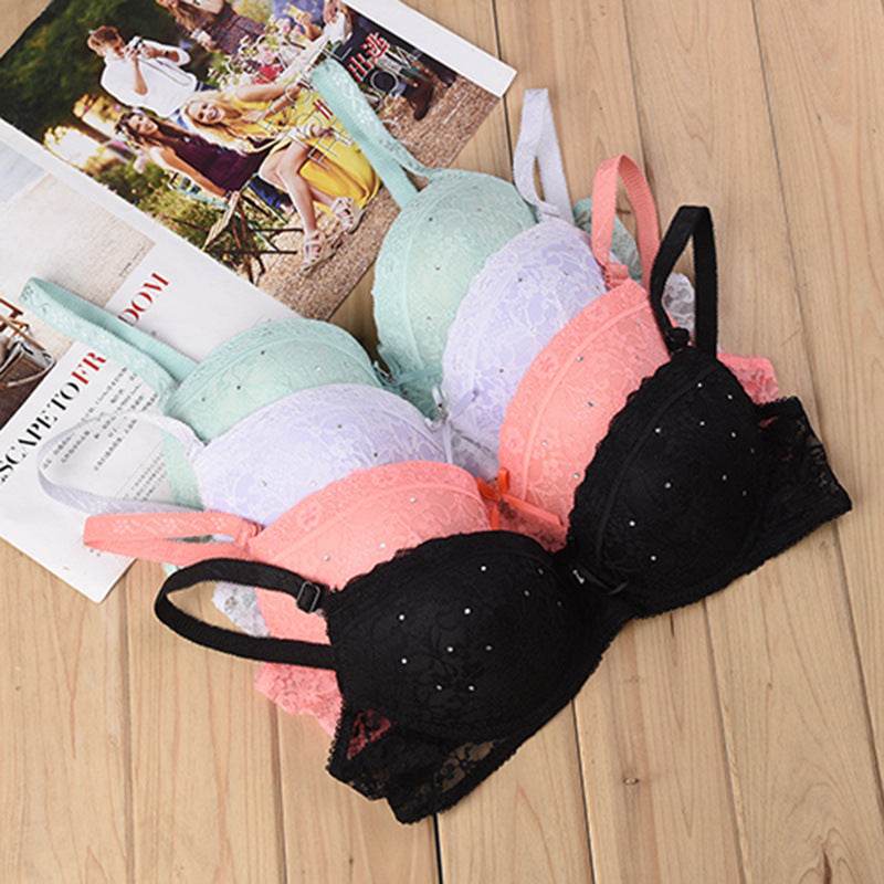 Ensemble de soutien-gorge en dentelle avec string - Style & confort