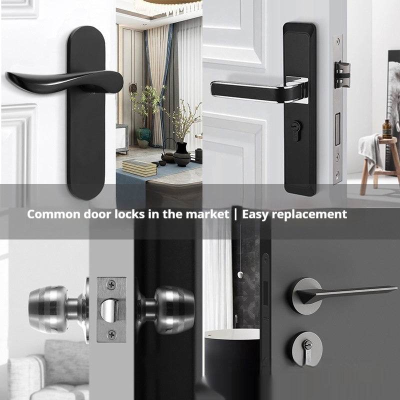 Serrure à empreinte digitale intelligente pour porte, avec mot de passe r - Style & confort