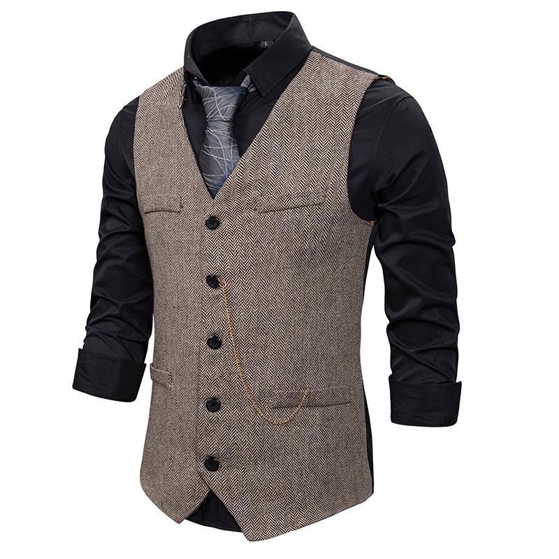 Gilet de costume pour homme