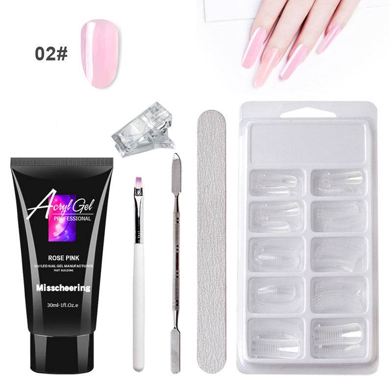 Extension d'ongles en gel indolore - Style & confort