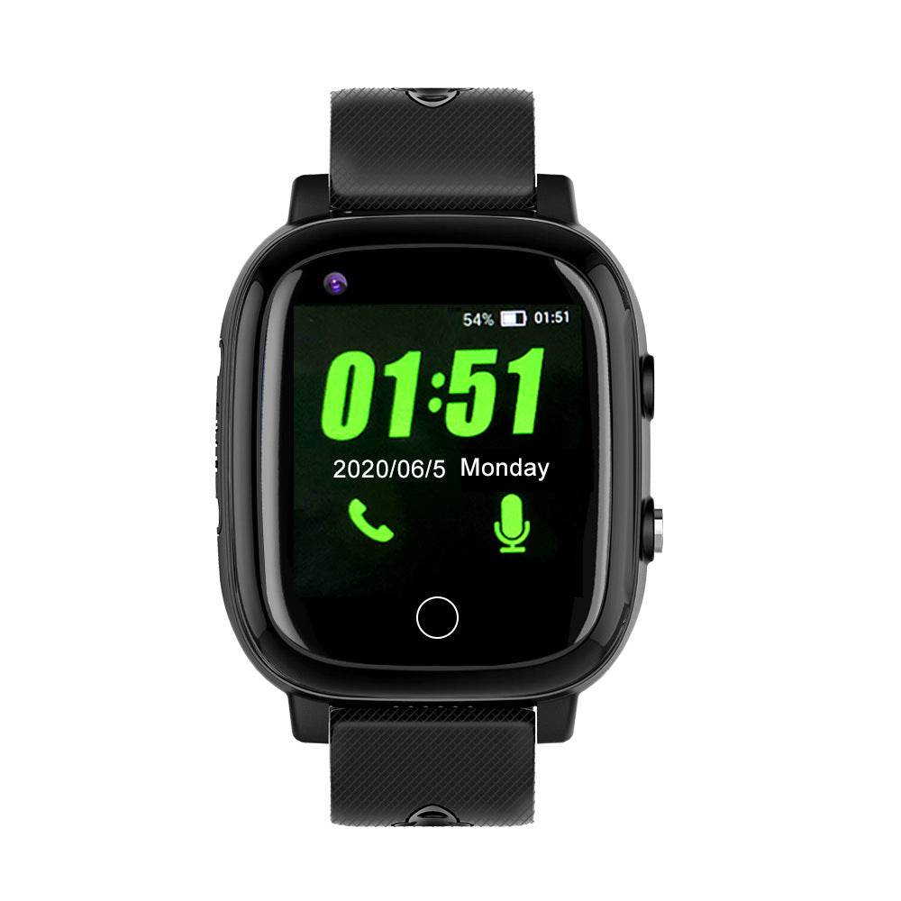 Montre connectée 4G pour personnes âgées avec positionnement GPS - Style & confort