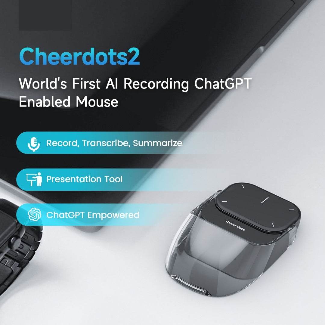 Souris Smart Split Air Mouse avec chargement sans fil - Style & confort